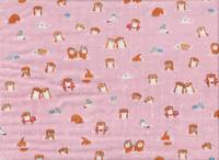 Otter rosa double gauze Otter rosa double gauze