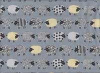 Schafe hellblau Schafe hellblau