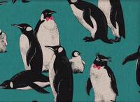 Pinguin groß türkis Pinguin groß türkis