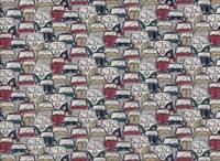 Retro Car beige red Retro Car beige red