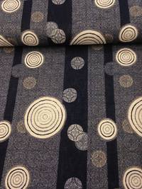 Kreise blau Jacquard Kreise blau Jacquard