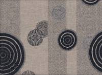 Kreise blau Jacquard Kreise blau Jacquard