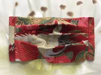 Gesichtsmaske - Kranich rot Gesichtsmaske - Kranich rot