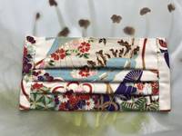 Gesichtsmaske - Fächer Kranich weiß Gesichtsmaske - Fächer Kranich weiß