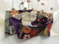 Gesichtsmaske - Kranich lila Gesichtsmaske - Kranich lila