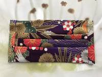 Gesichtsmaske - Kranich lila Gesichtsmaske - Kranich lila