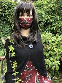 Gesichtsmaske Koi burgund Gesichtsmaske Koi burgund