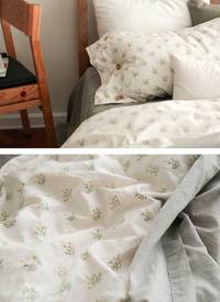 Fat Quarter 3er Pack Draw a garden (Leinen) Fat Quarter 3er Pack Draw a garden (Leinen)