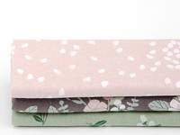 Fat Quarter 3er Pack Flowers fall Fat Quarter 3er Pack Flowers fall