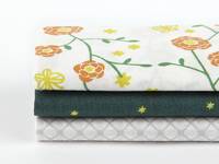 Fat Quarter 3er Pack The scent of a flower Fat Quarter 3er Pack The scent of a flower