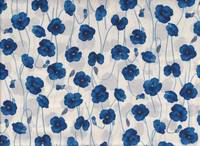 Poppy blau (Lawn) Poppy blau (Lawn)