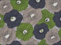 Scrunchie flower green gray Scrunchie flower green gray