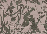 Herb flower natur double gauze Herb flower natur double gauze