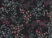 Blütenzweige schwarz (Lawn) Blütenzweige schwarz (Lawn)