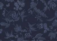 Blätter navy (Lawn) Blätter navy (Lawn)
