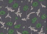 Mohnblumen grau grün Mohnblumen grau grün