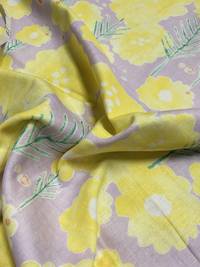 Blumen flieder double gauze Blumen flieder double gauze