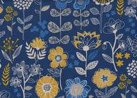 Nordic Flower blue Nordic Flower blue