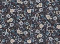 Watercolor Flower II dark blue Watercolor Flower II dark blue