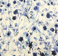 Watercolor Flower blue