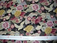 Kranich schwarz Chirimen Kranich schwarz Chirimen