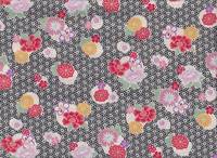 Hana asanoha schwarz Hana asanoha schwarz