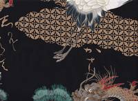 Kranich & Drache schwarz Kranich & Drache schwarz