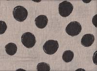 Punkte groß natur schwarz Punkte groß natur schwarz