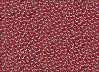 Blumenranken rot (Lawn) Blumenranken rot (Lawn)