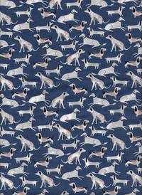 Hunde blau (Lawn) Hunde blau (Lawn)