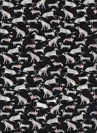 Hunde schwarz (Lawn) Hunde schwarz (Lawn)