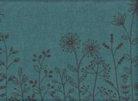 Etoffe - flower turquoise Etoffe - flower turquoise