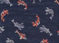 Koi klein dunkelblau Koi klein dunkelblau