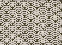 Seigaiha groß olive Seigaiha groß olive