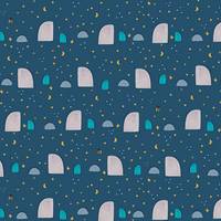 Cotton+Steel Summer Skies - Hedgehog Hills - Aqua Cotton+Steel Summer Skies - Hedgehog Hills - Aqua