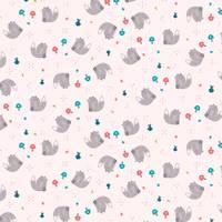 Cotton+Steel Summer Skies - Fox Friends - Blush Cotton+Steel Summer Skies - Fox Friends - Blush