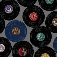 Vinyl Record gray Vinyl Record gray