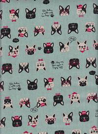 Hund hellblau Hund hellblau