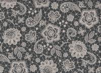 Lace Flower dark gray Lace Flower dark gray