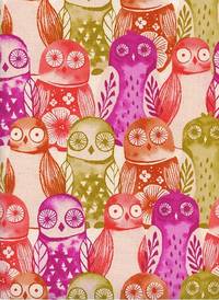 Cotton+Steel Wise Owls Fuchsia Cotton+Steel Wise Owls Fuchsia