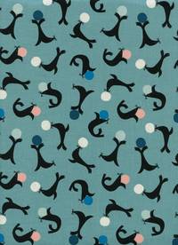 Cotton+Steel Seal Circus Blue Cotton+Steel Seal Circus Blue