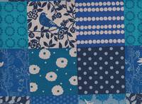 Echino Story dunkelblau Echino Story dunkelblau