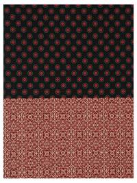 2 design pattern - Dot Flower red 2 design pattern - Dot Flower red