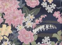 Floral Garden navy Floral Garden navy