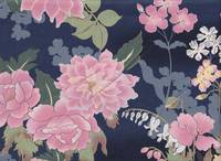 Floral Garden navy Floral Garden navy
