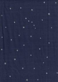 Starry navy double gauze Starry navy double gauze