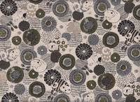 Katzen & Blumen grau Katzen & Blumen grau