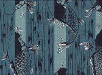 Koi groß blau Koi groß blau