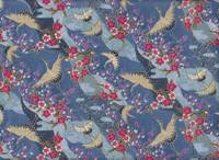 Kranich & Ume blau Kranich & Ume blau