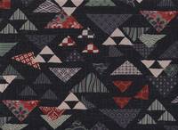 Sankakkei Patch schwarz Sankakkei Patch schwarz